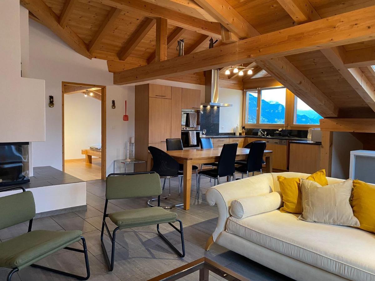 Attic In The Alps Apartment Luzein Ngoại thất bức ảnh